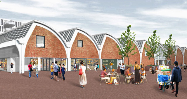 Nederland komt met nieuwe foodhallen: Van Heinde in Den Bosch.