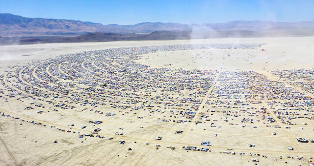 Burning Man festival dit jaar op de Veluwe